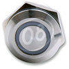 Interruttore a vite on-off Highsider 14mm inox illuminato bianco - Foto 2