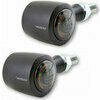 Coppia frecce led Highsider Enterprise-EP1 nero opaco fumè - Foto 2