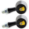 Coppia frecce led Highsider Enterprise-EP1 oro con fanalino posteriore fumè