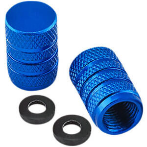 Tappo valvole pneumatici Pro Bolt alluminio blu coppia