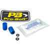 Tappo valvole pneumatici Pro Bolt alluminio blu coppia - Foto 3