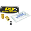 Tappo valvole pneumatici Pro Bolt alluminio oro coppia - Foto 3