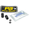 Tappo valvole pneumatici Pro Bolt alluminio nero coppia - Foto 3