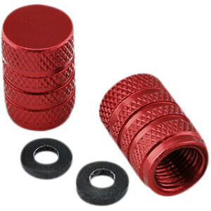 Tappo valvole pneumatici Pro Bolt alluminio rosso coppia