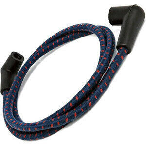 Cavo candela 7mm sterlingato kit blu/rosso