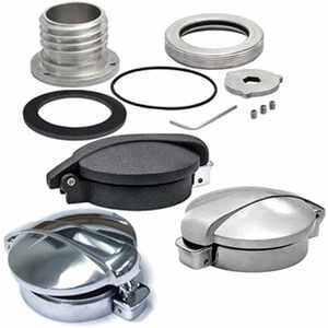 Fuel cap Moto Guzzi V 7 i.e. III Monza complete
