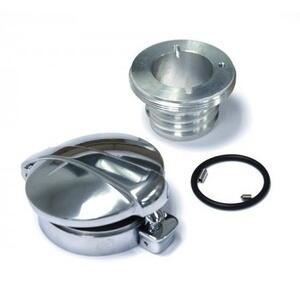Tappo serbatoio per Moto Guzzi V 7 i.e. III Monza completo lucido