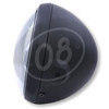 Faro anteriore 7'' Highsider British Type8 full led nero opaco fumè - Foto 2