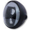 Faro anteriore 7'' Highsider British Type8 full led nero opaco fumè