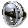 Faro anteriore 7'' Highsider Lucas Type8 full led nero opaco fumè