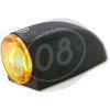 Coppia frecce led Highsider Proton Three nero opaco con luce posizione fumè - Foto 9