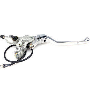 Pompa freno anteriore 22mm Brembo PSC16 serbatoio separato grigio