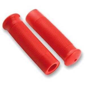 Coppia manopole Custom Retro 22mm rosso