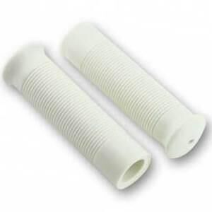 Coppia manopole Custom Retro 22mm bianco