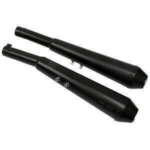 Finale di scarico per Triumph Thunderbird 900 Mistral conico nero coppia
