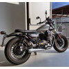 Finale di scarico per Moto Guzzi V 9 -'20 Mistral conico corto satinato coppia - Foto 2
