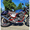 Finale di scarico per Moto Guzzi V 7 i.e. Racer Mistral conico lucido coppia - Foto 3