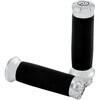 Coppia manopole per Harley-Davidson gas elettronico Roland Sands Chrono cromo