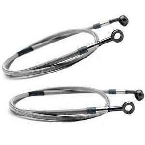 Aeronautical brake hose kit BMW R 100 RS Monolever TRW-Lucas front