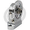 Adattatore filtro olio per Harley-Davidson Twin Cam '99-'06 cromo - Foto 3