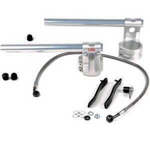 Kit semimanubri per Triumph 1050 Speed Triple '08-'10 LSL Tour Match grigio