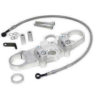 Piastra forcella per Honda CBR 900 RR '02-'03 kit Superbike LSL grigio