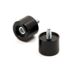 Coppia contrappesi portaspecchietti per Ducati Scrambler i.e. \'17- LSL nero