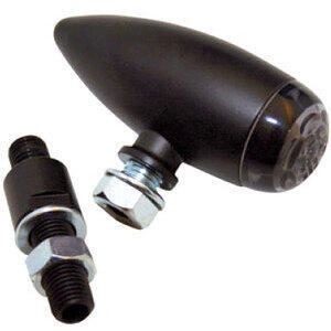 Fanalino posteriore led Highsider Bullet micro nero fumè