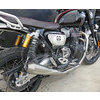 Impianto di scarico per Triumph Scrambler 1200 E5 Mass Cafe Racer 2-1 - Foto 2