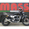 Impianto di scarico per Triumph Scrambler 1200 Mass 2 in 1 Cafe Racer
