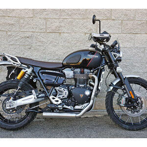 Auspuffanlage Komplett Triumph Scrambler 1200 E5 Mass Cross 2-1