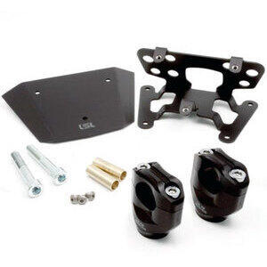 Riser per Yamaha MT-07 -'17 manubrio 28.5mm LSL nero kit