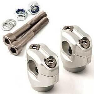 Coppia riser LSL 29mm manubrio 28.5mm grigio