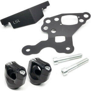 Riser per Yamaha MT-09 '17- manubrio 28.5mm LSL +5mm nero kit