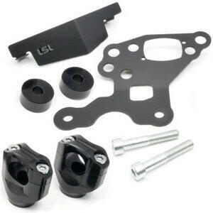 Riser per Yamaha MT-09 '17- manubrio 28.5mm LSL +25mm nero kit