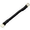 Cavo batteria 20cm nero 8mm