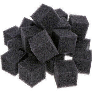 Spugna interna serbatoio 60x60x60mm set 25pz