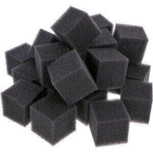 Spugna interna serbatoio 60x60x60mm set 25pz