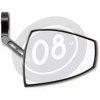 Specchietto retrovisore bar-end Highsider Wave nero/grigio coppia - Foto 7