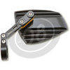 Specchietto retrovisore bar-end Highsider Wave nero/oro coppia - Foto 4