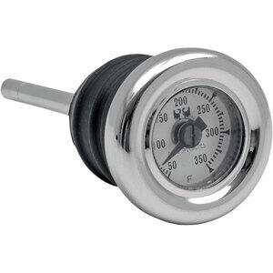 Termometro olio per Harley-Davidson Sportster '97-'03 fondo bianco