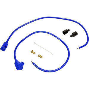 Kit completo cavi candela per Harley-Davidson Taylor 90° blu