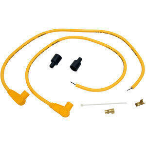Kit completo cavi candela per Harley-Davidson Taylor 90° giallo