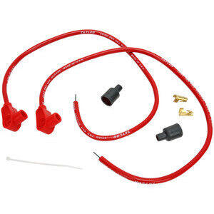 Kit completo cavi candela per Harley-Davidson Taylor 90° rosso