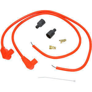 Kit completo cavi candela per Harley-Davidson Taylor 90° arancione