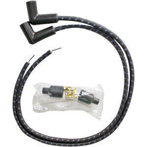 Kit completo cavi candela per Harley-Davidson Taylor 90° nero/blu