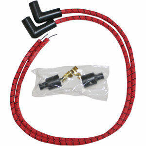 Kit completo cavi candela per Harley-Davidson Taylor 90° rosso/nero