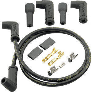 Kit completo cavi candela per Harley-Davidson Accel 90° nero