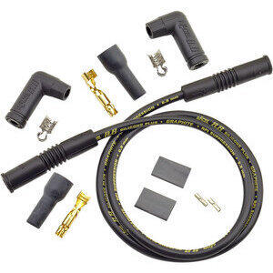 Kit completo cavi candela per Harley-Davidson Accel 180° nero