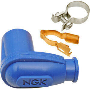 Spark plug NGK LBER 90° 14mm blue